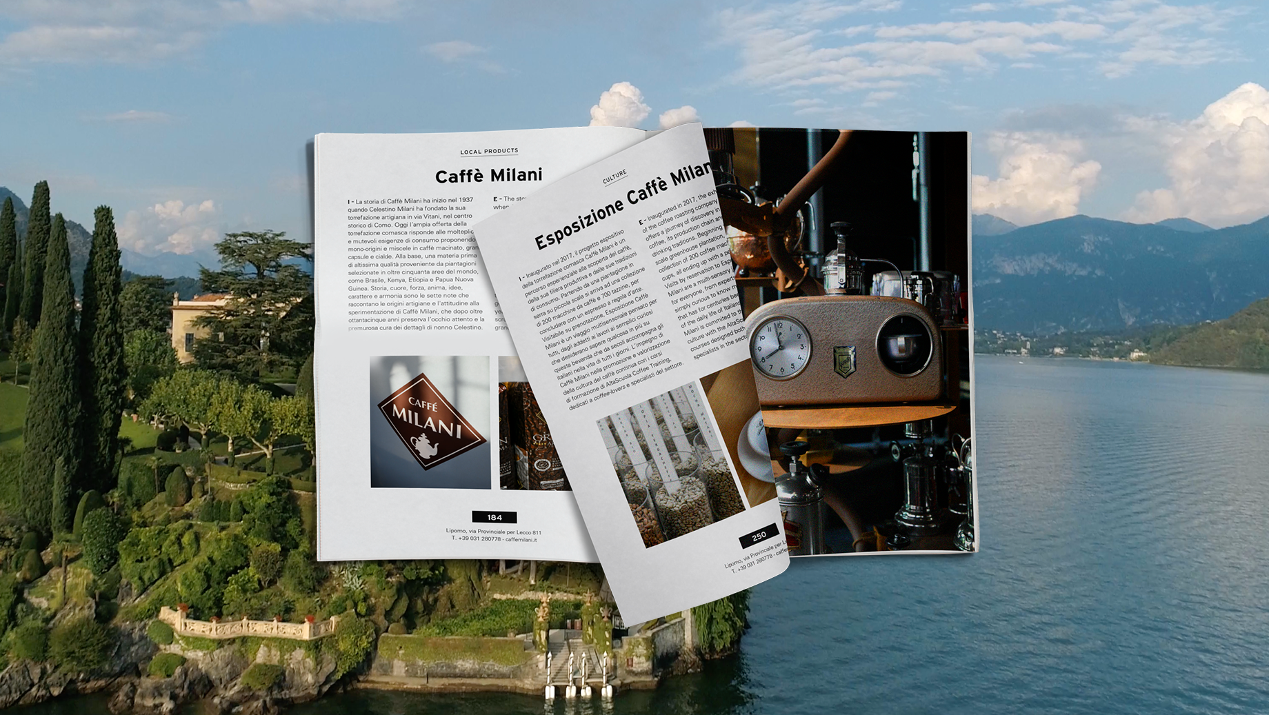 La dolce vita sul lago di Como: un territorio che evoca bellezza, lusso e aroma di caffè