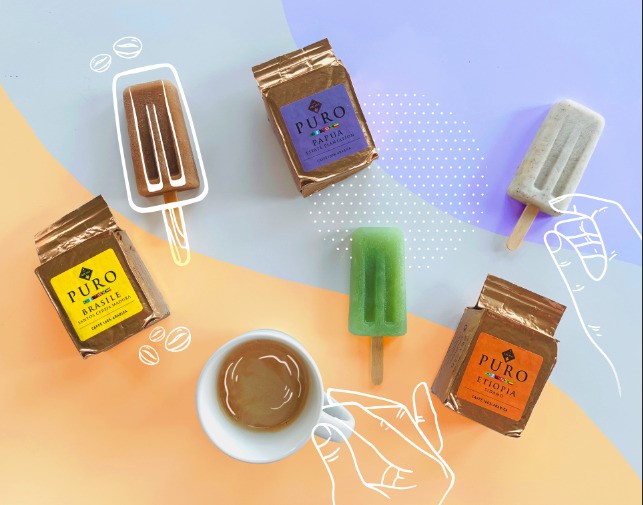 Ghiaccioli al caffè