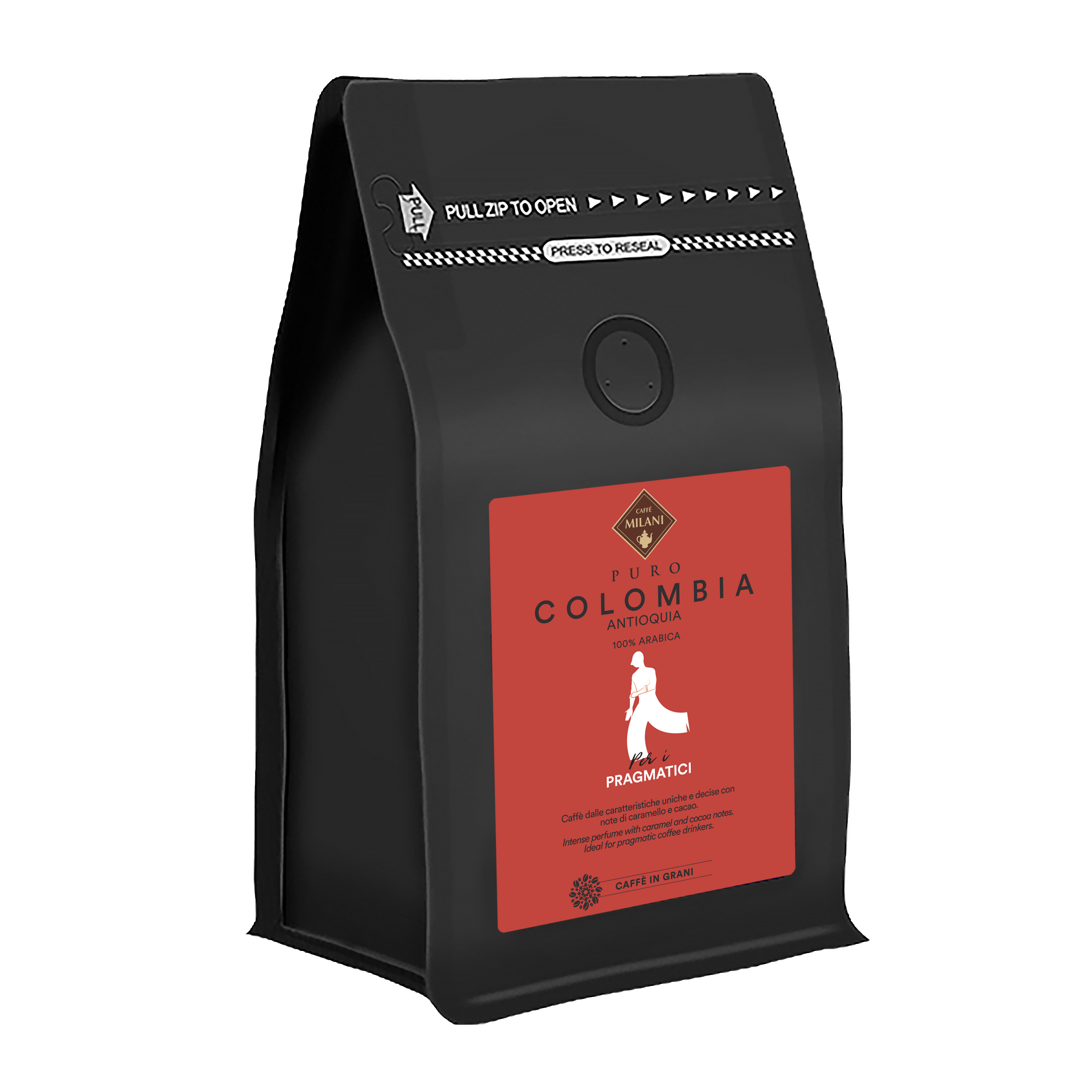 Colombia in grani Caffé Milani