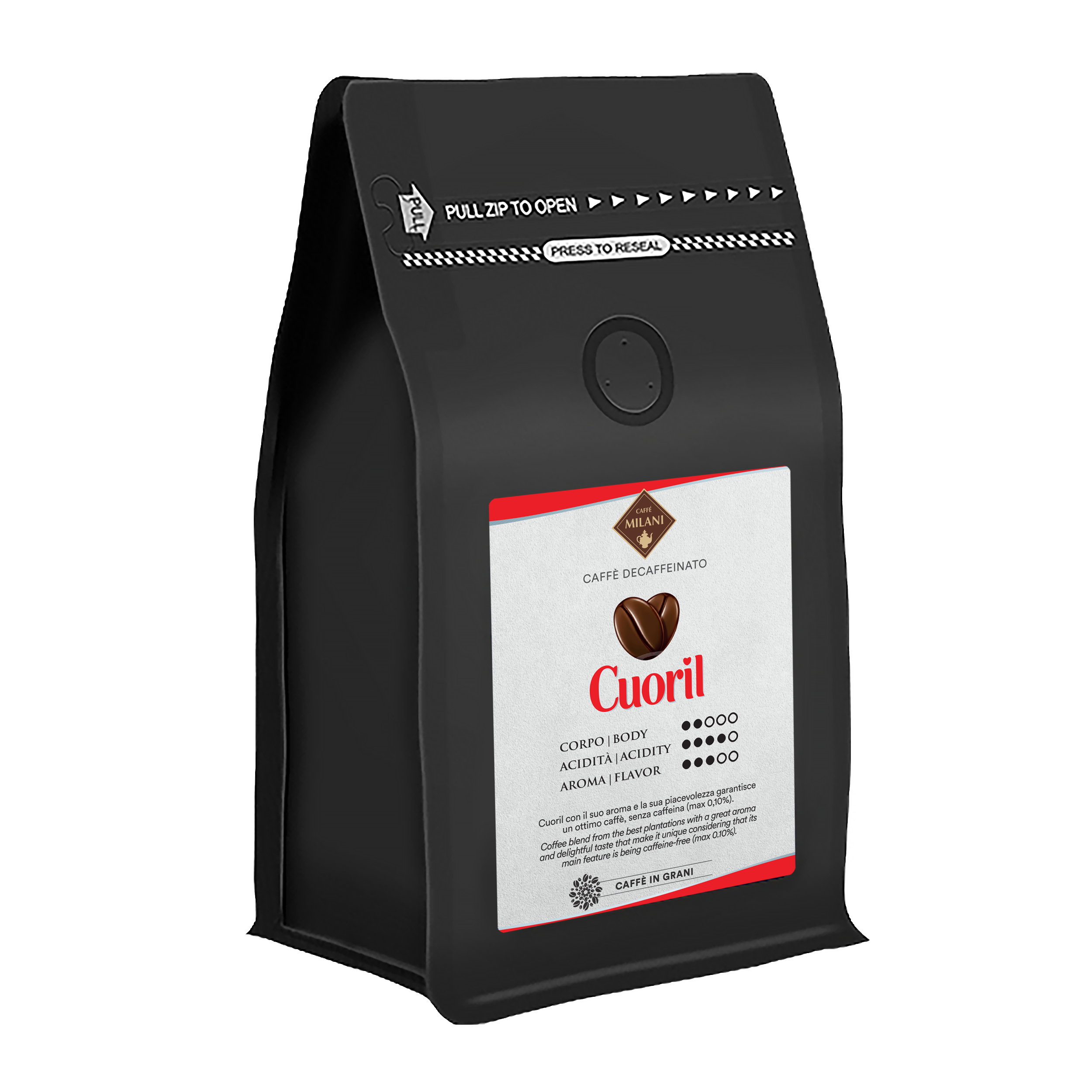 Cuoril in grani Caffé Milani