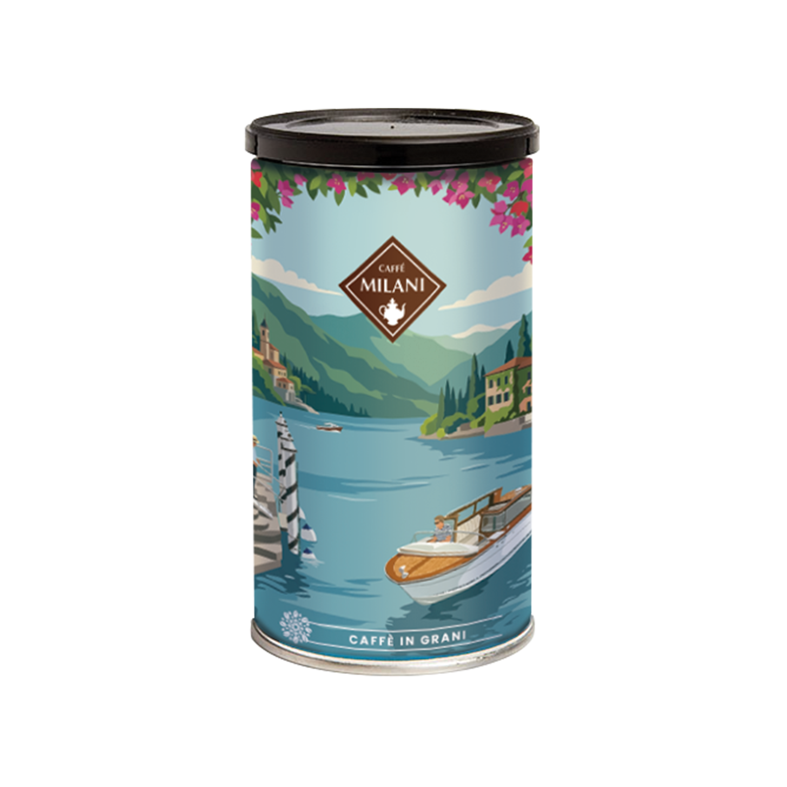 Lake Como Postcard - Grains