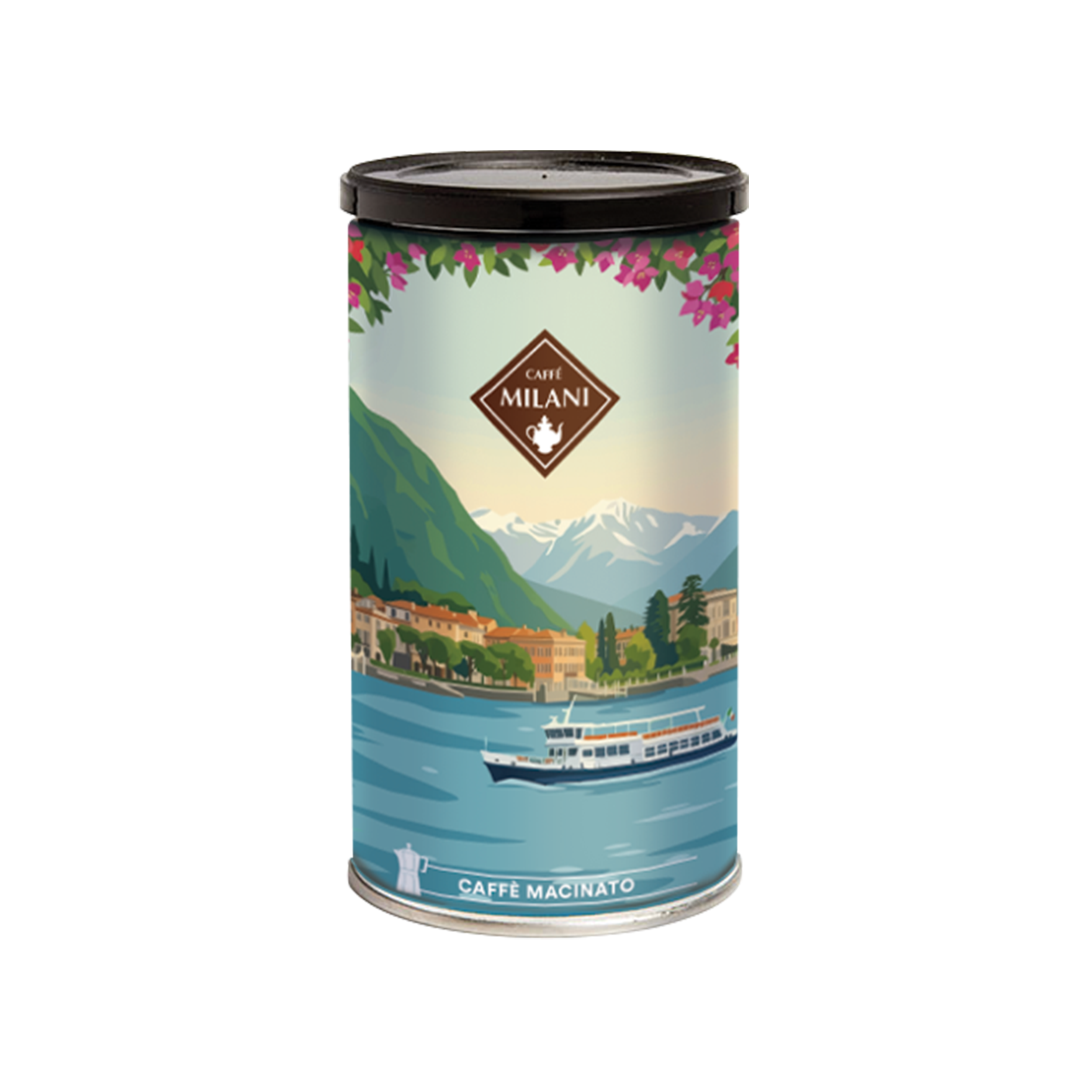Lake Como Postcard - Ground Coffee