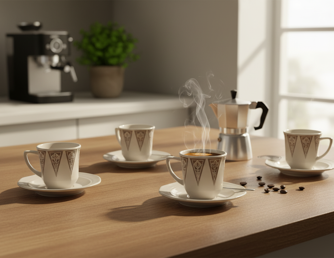 Caffé Milani tazzine realizzate con Centro Studi Casnati