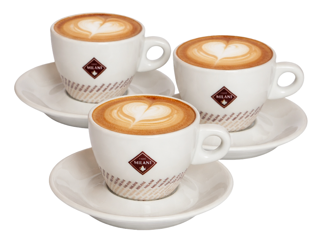 Tazzine brandizzate Caffé Milani per bar
