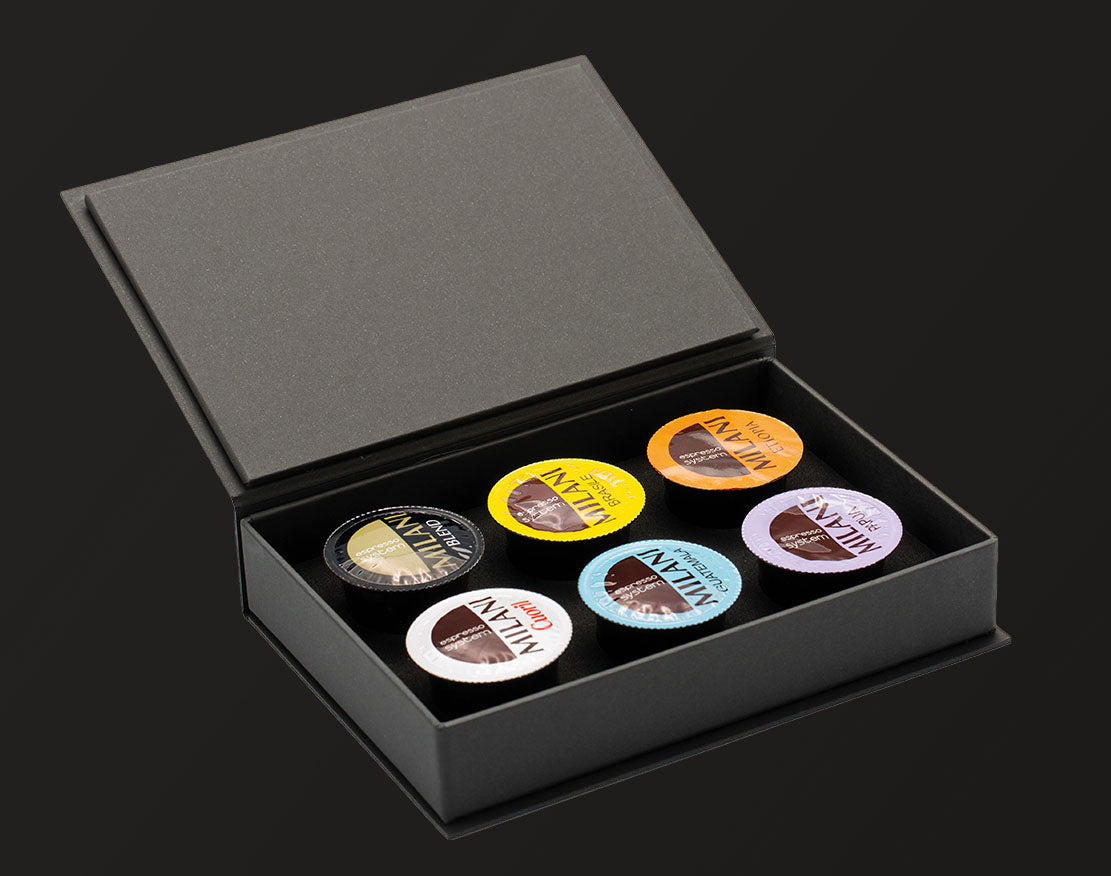 Confezione sample di capsule Espresso System Milani