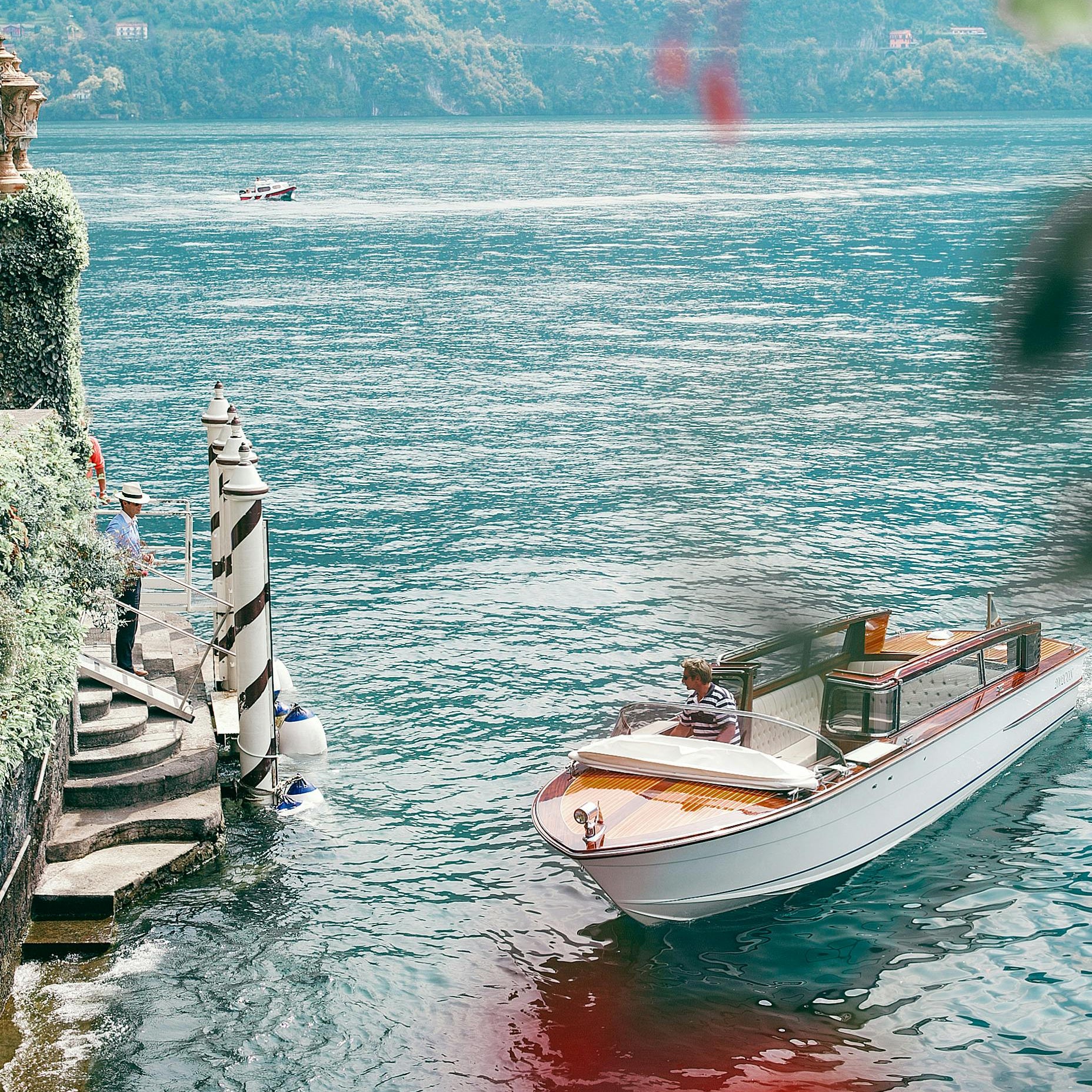 Barca sul Lago di Como