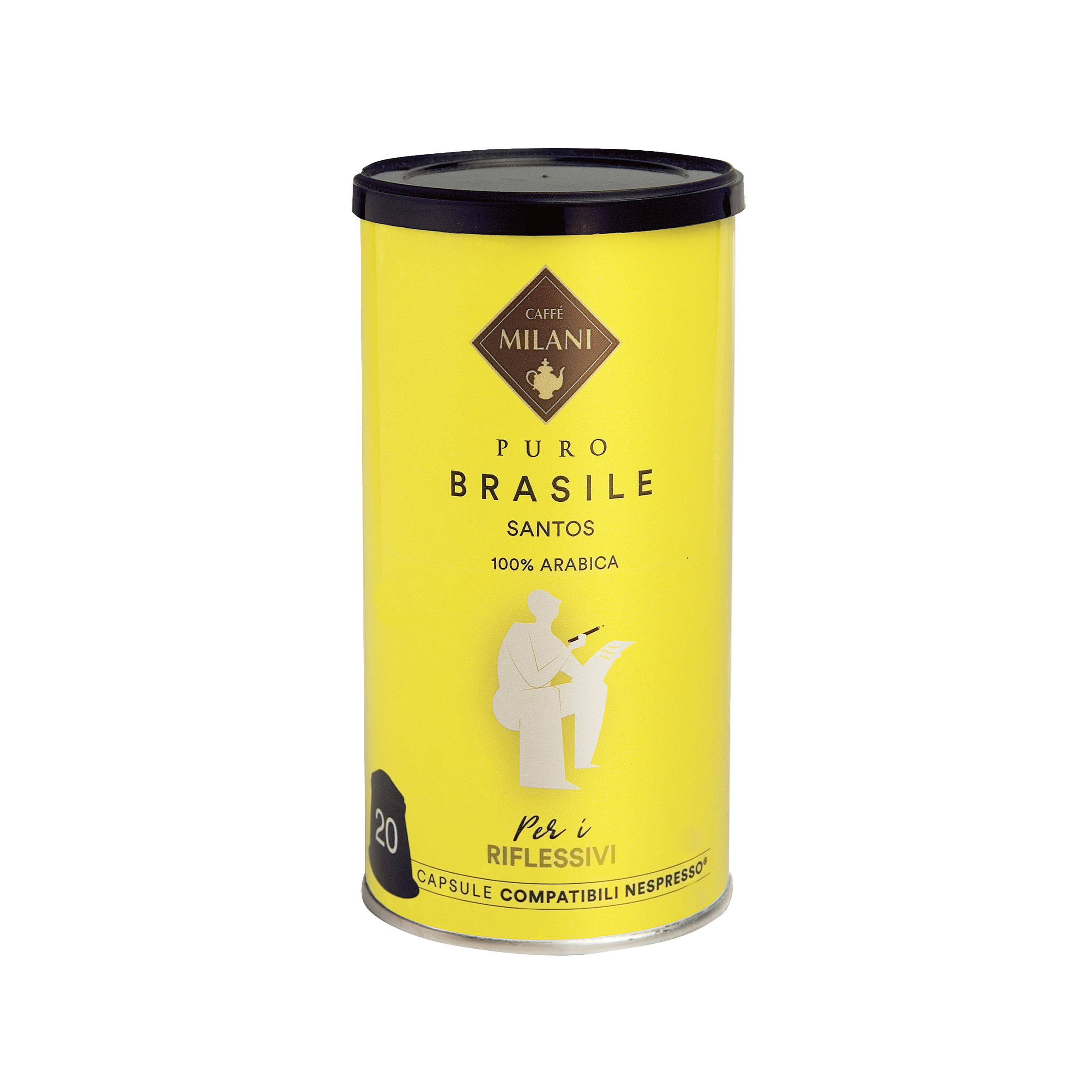 Puro Brasile in capsule compatibili Nespresso® Caffé Milani