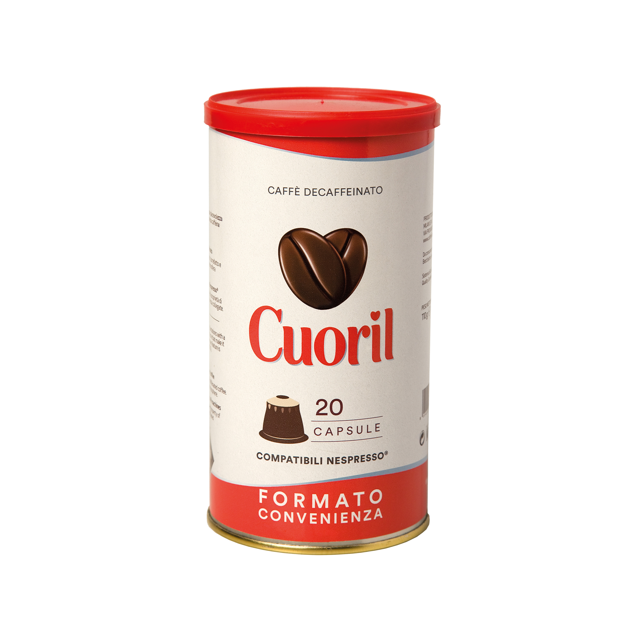 Cuoril in capsule compatibili Nespresso® Caffé Milani