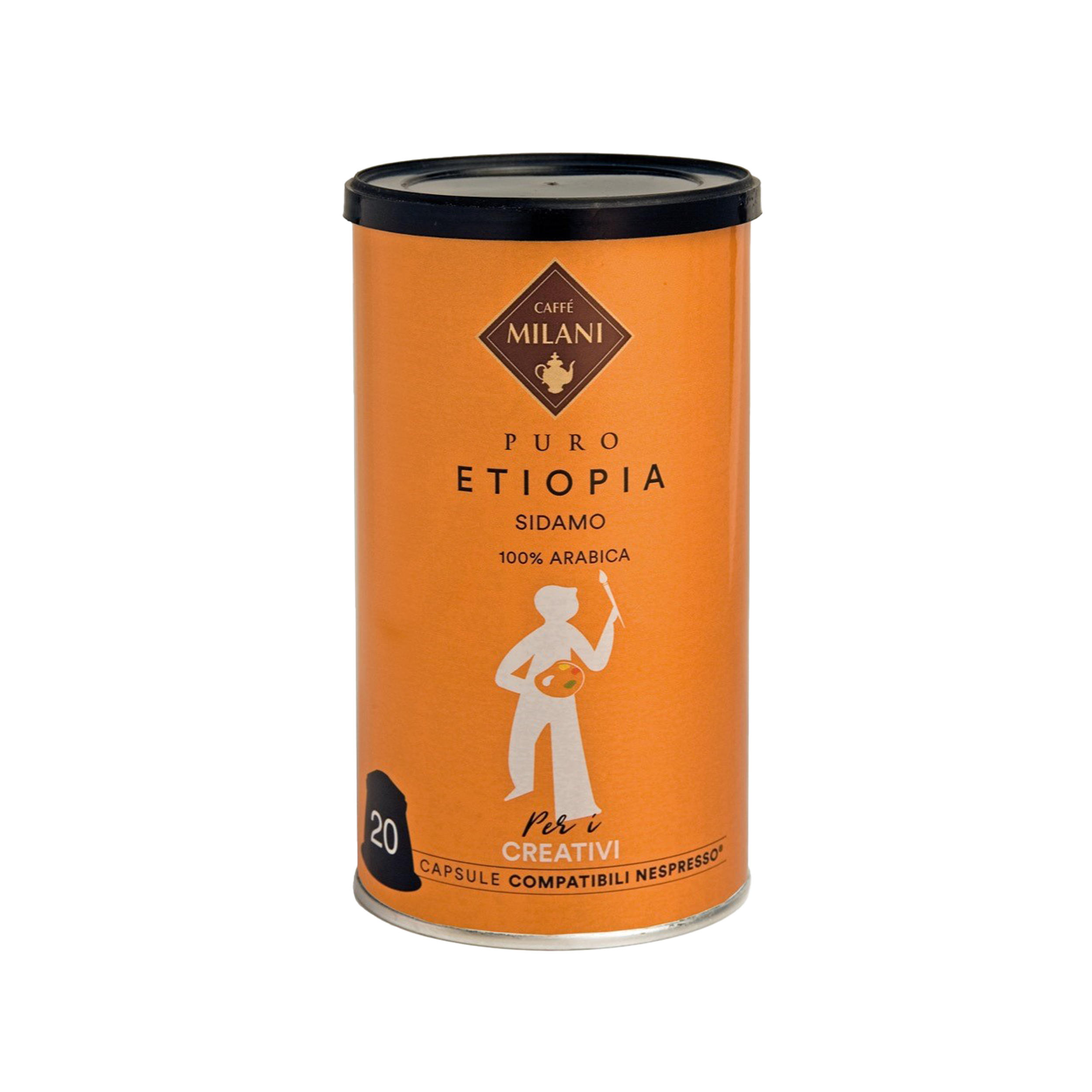 Puro Etiopia in capsule compatibili Nespresso® Caffé Milani