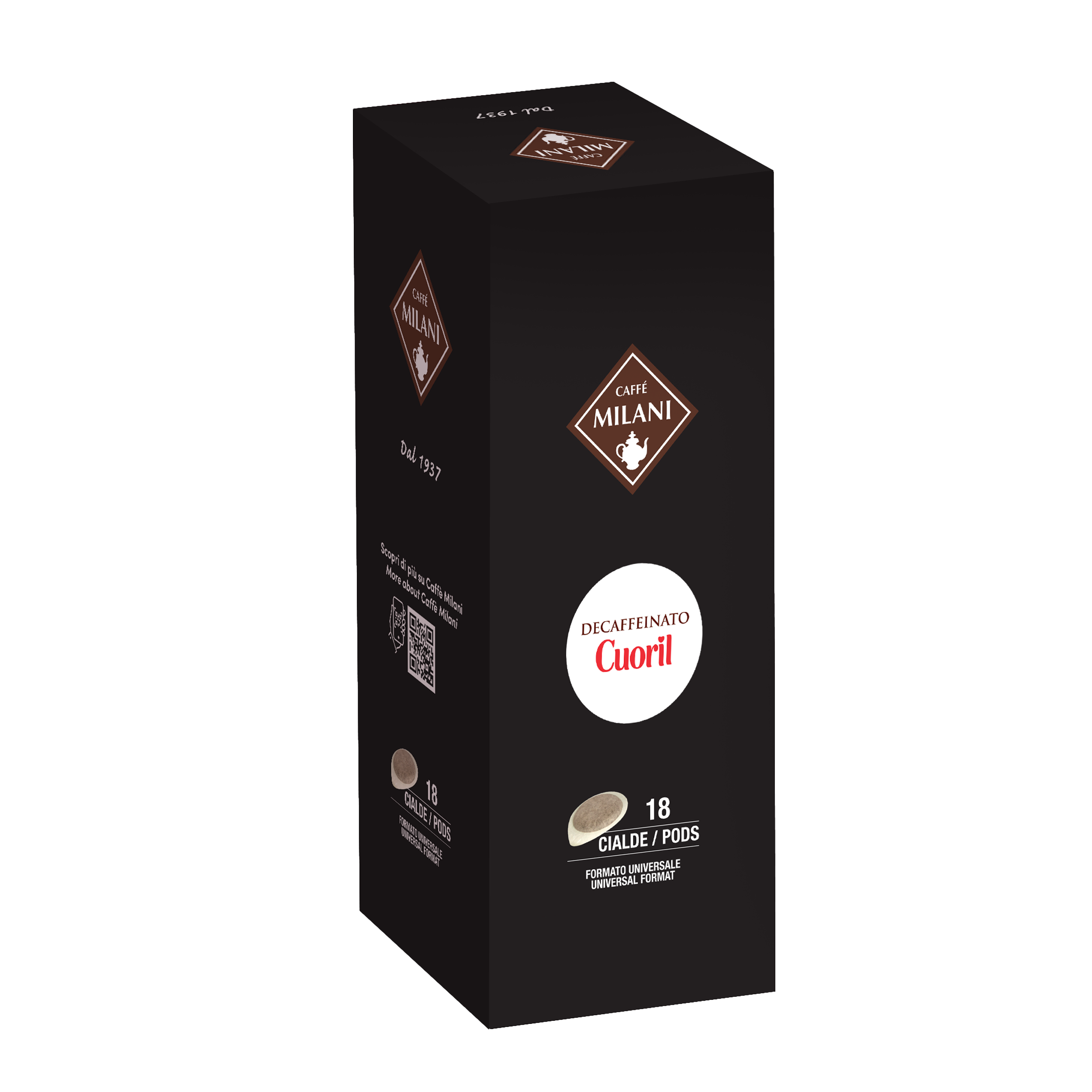 Cuoril in cialde Caffé Milani