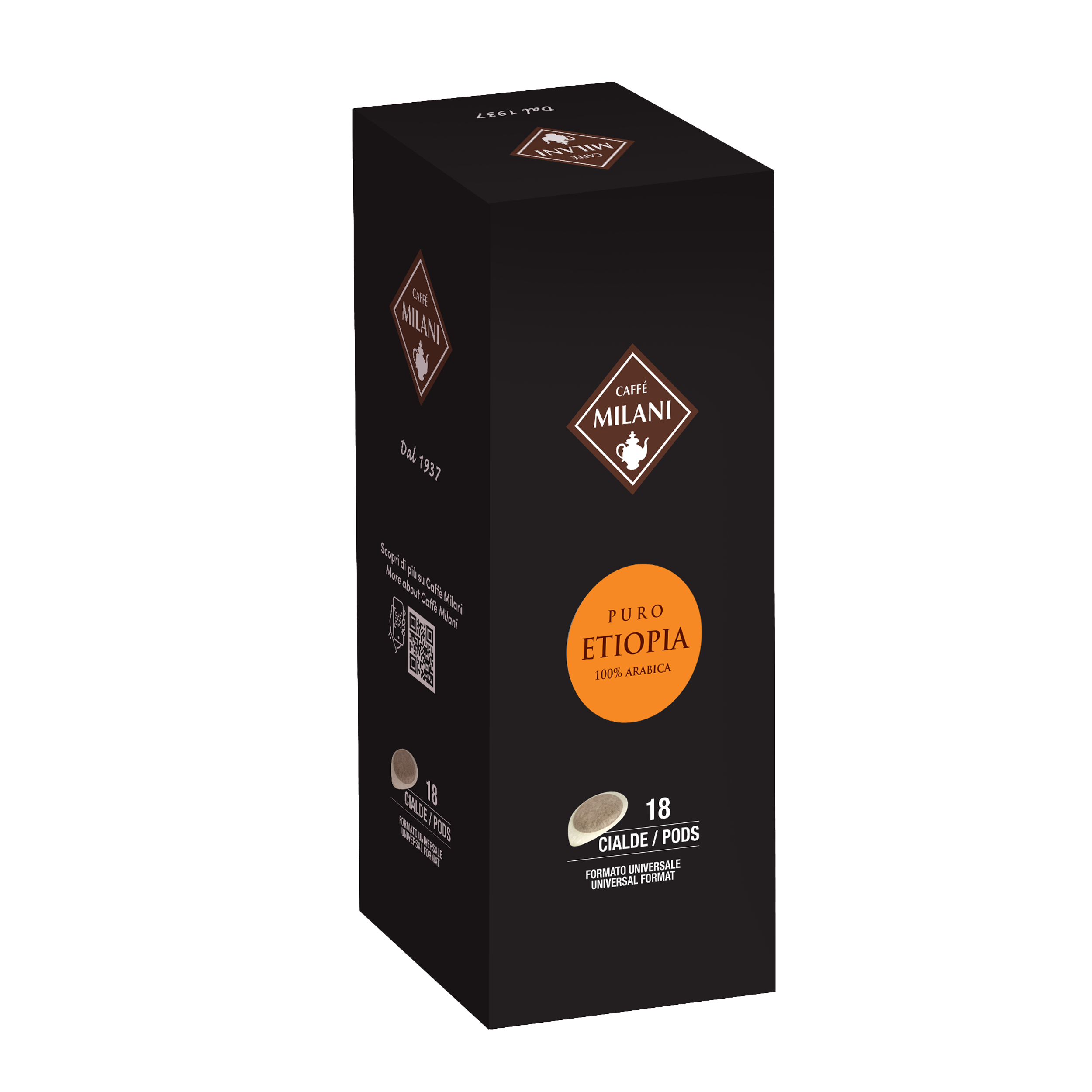 Puro Etiopia in cialde Caffé Milani