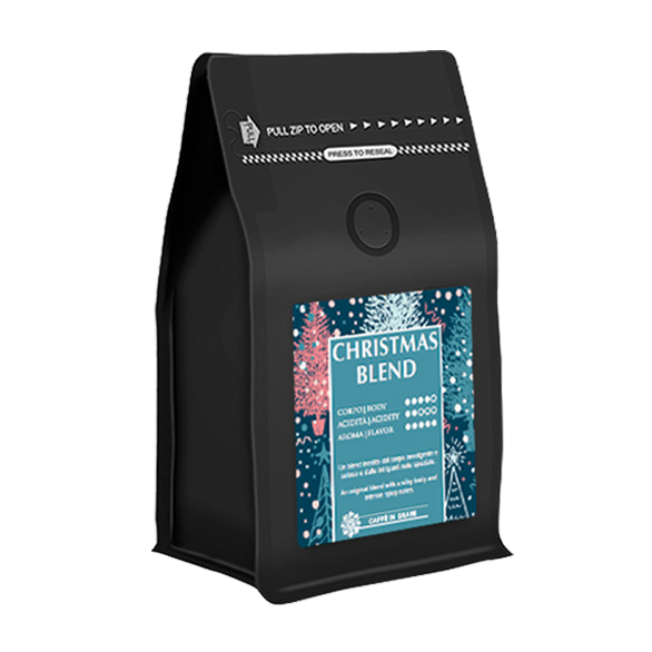 Christmas Blend Snow in grani Caffé Milani