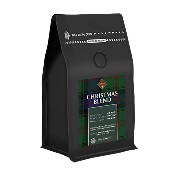 Christmas Blend Tartan in grani Caffé Milani