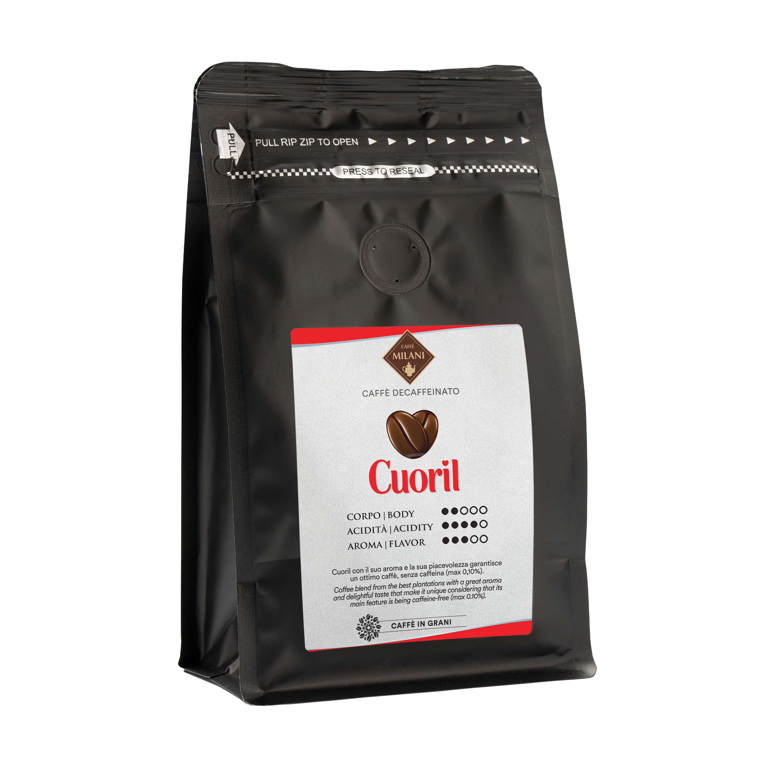 Cuoril in grani Caffé Milani