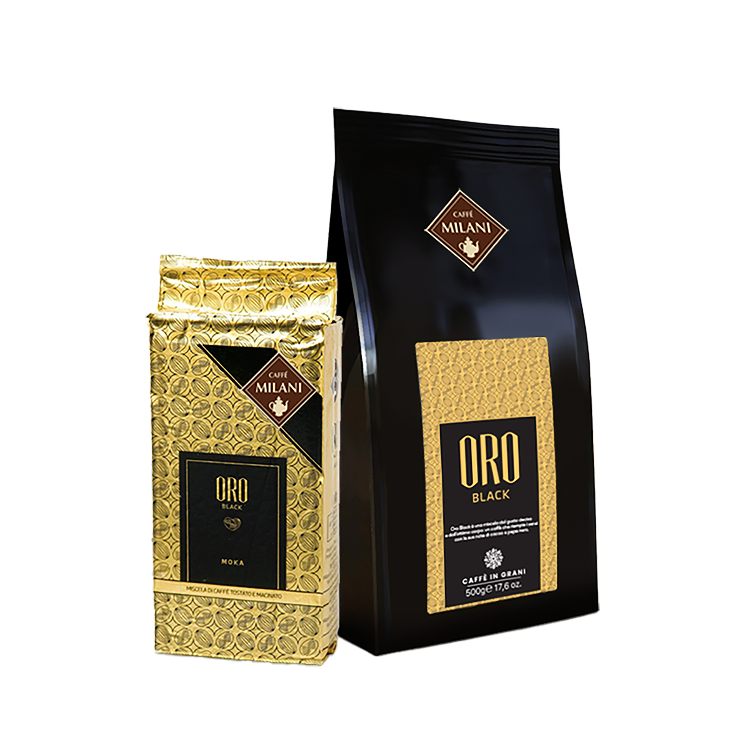 Oro Black prodotto Caffè Milani per la grande distribuzione