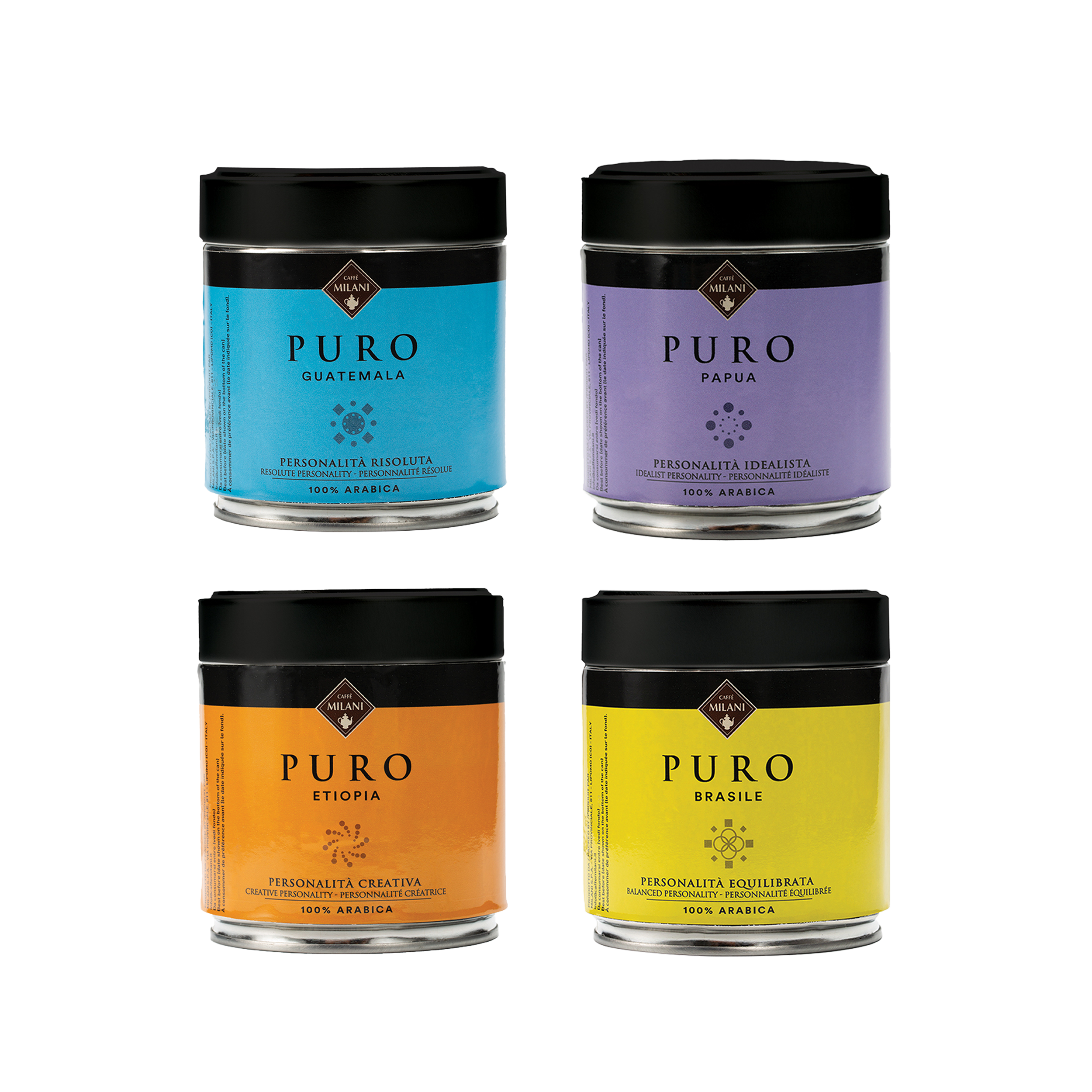 Kit degustazione Macinato Caffé Milani