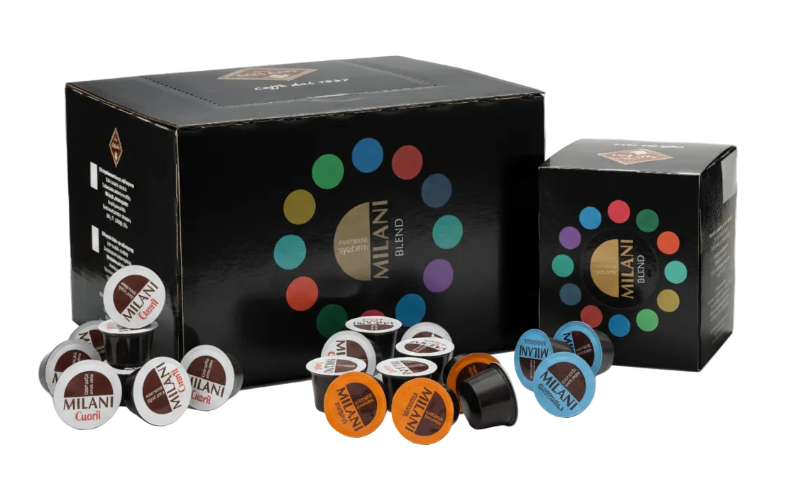 Confezioni di Espresso System Milani