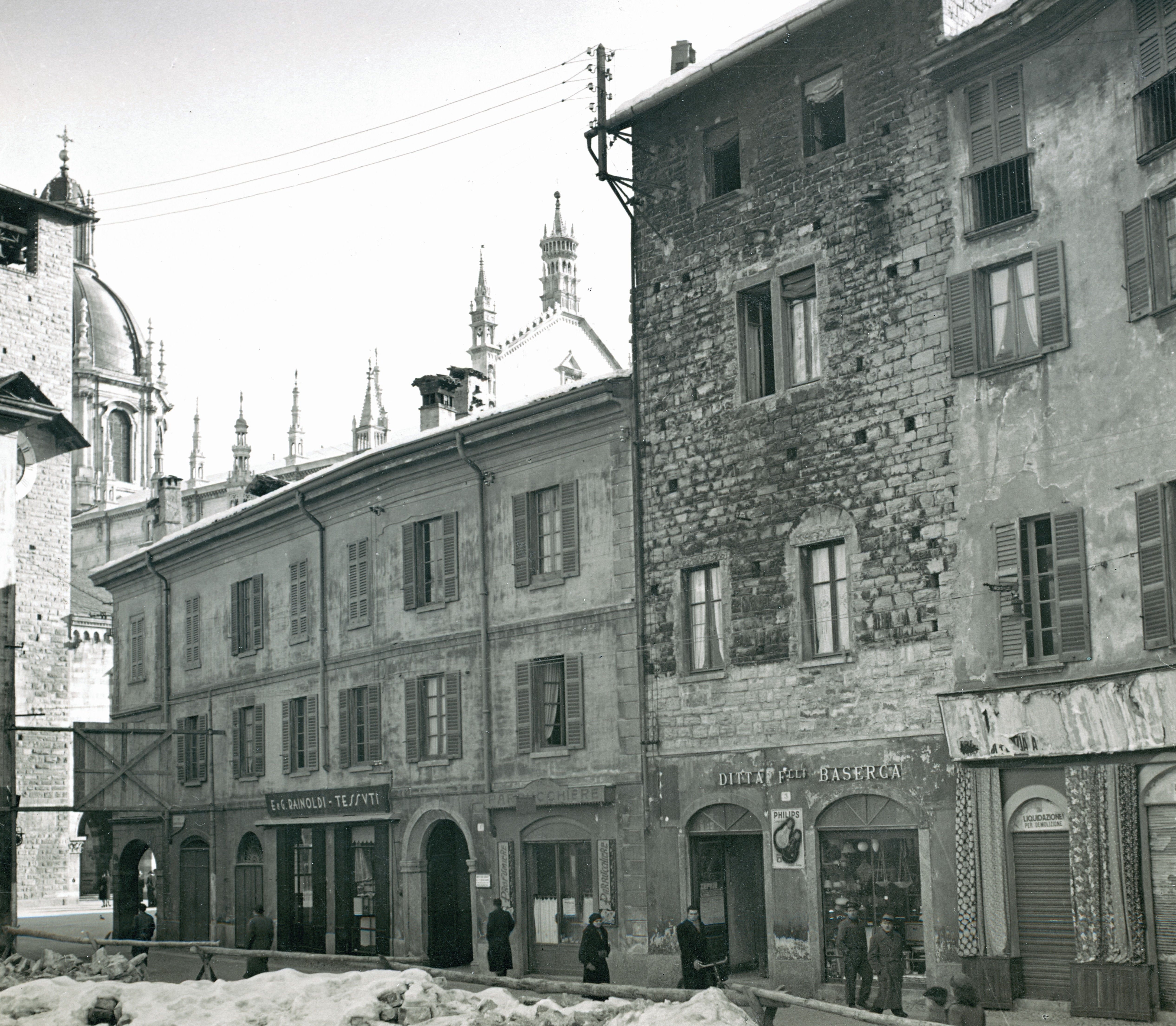 Sede storica di Caffé Milani in centro a Como