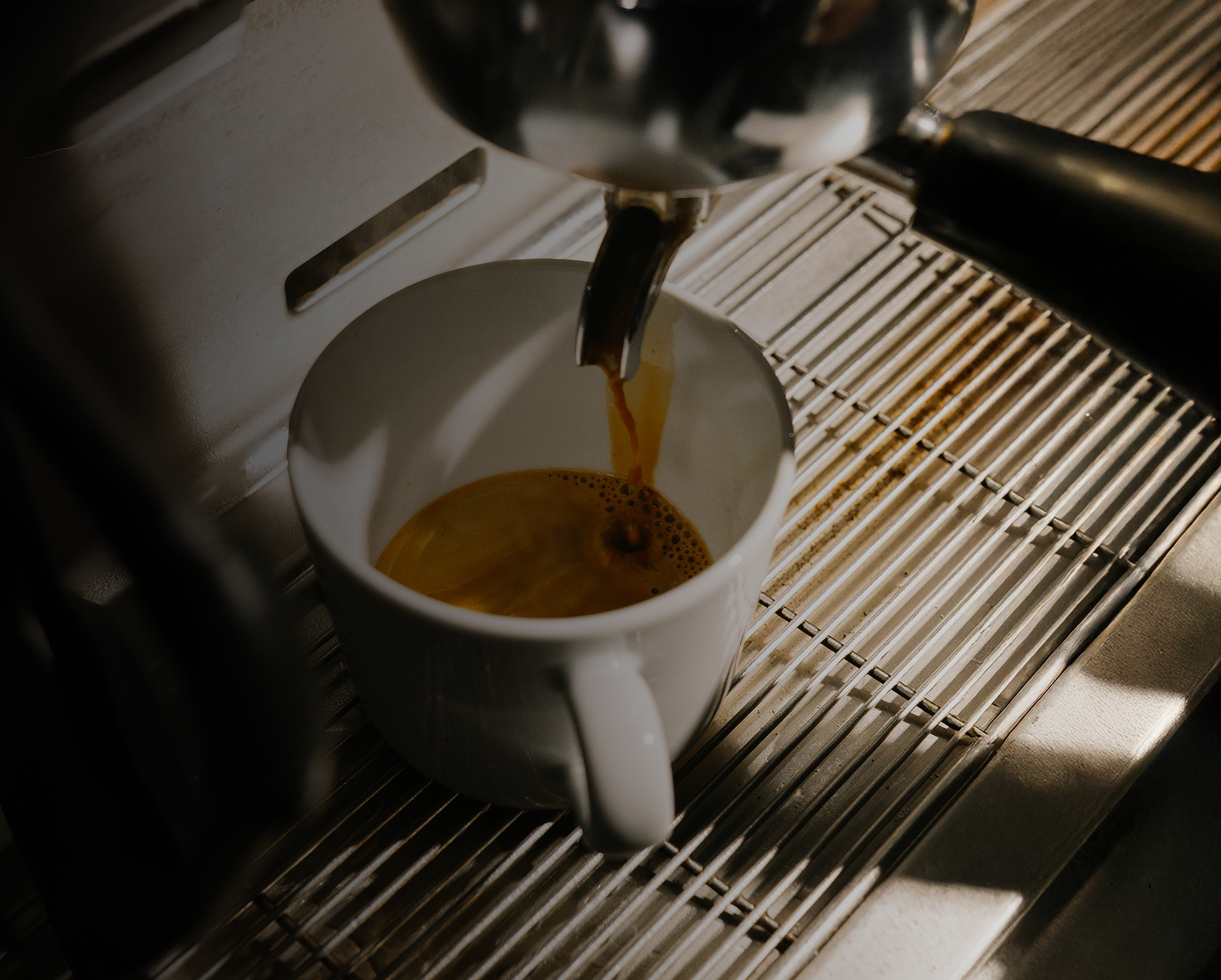 Erogazione del caffè espresso