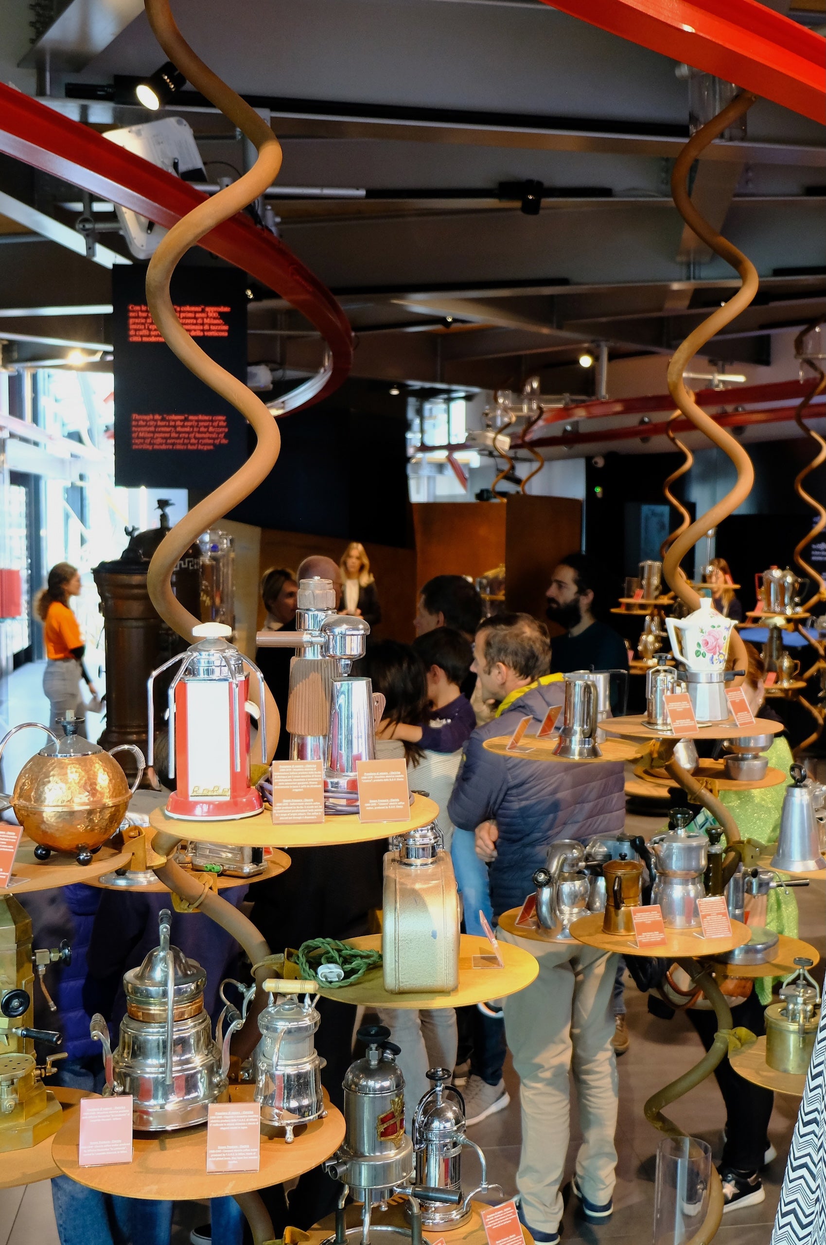 Giornata di visita all'esposizione Caffé Milani 